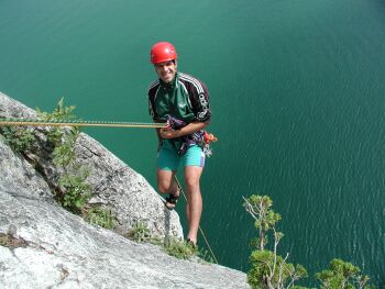 Klettern wie am Meer oder am Gardasee !