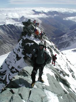 Am Ostgrat zum Klein Glockner