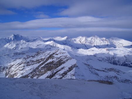 Blick zum Groglockner