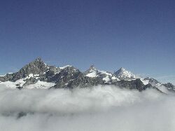Blick in Richtung Obergabelhorn und Rothorn