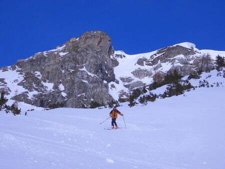 Herrlicher Firn ins Riedingtal.