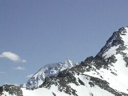 Blick zum Hohen Sonnblick 3.106m.