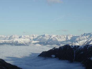 Nebelmeer ber dem Salzachtal